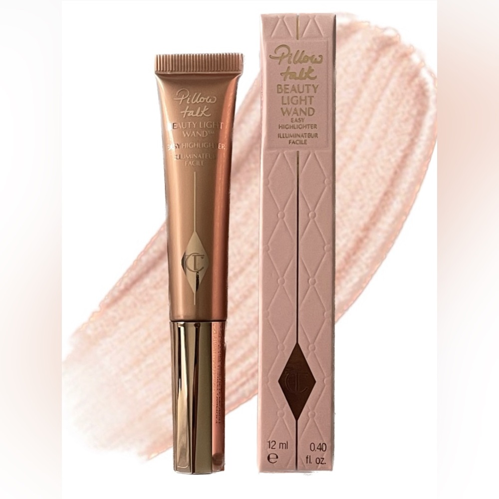 CHARLOTTE TILLBURY PILLOW TALK HIGHLIGHTER BEAUTY LIGHT WAND - PILLOW TALK GLOW
